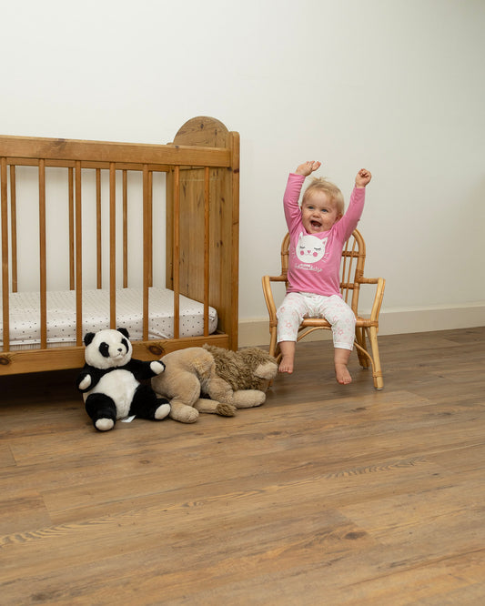 Amantes Baby Pyjama Meisjes Roze - Schmuzekatze