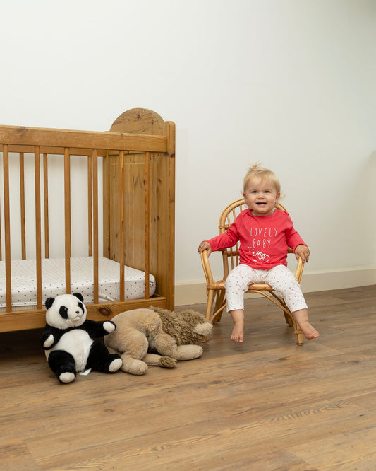 Amantes Baby Pyjama Meisjes Fuchsia - Lovely Baby