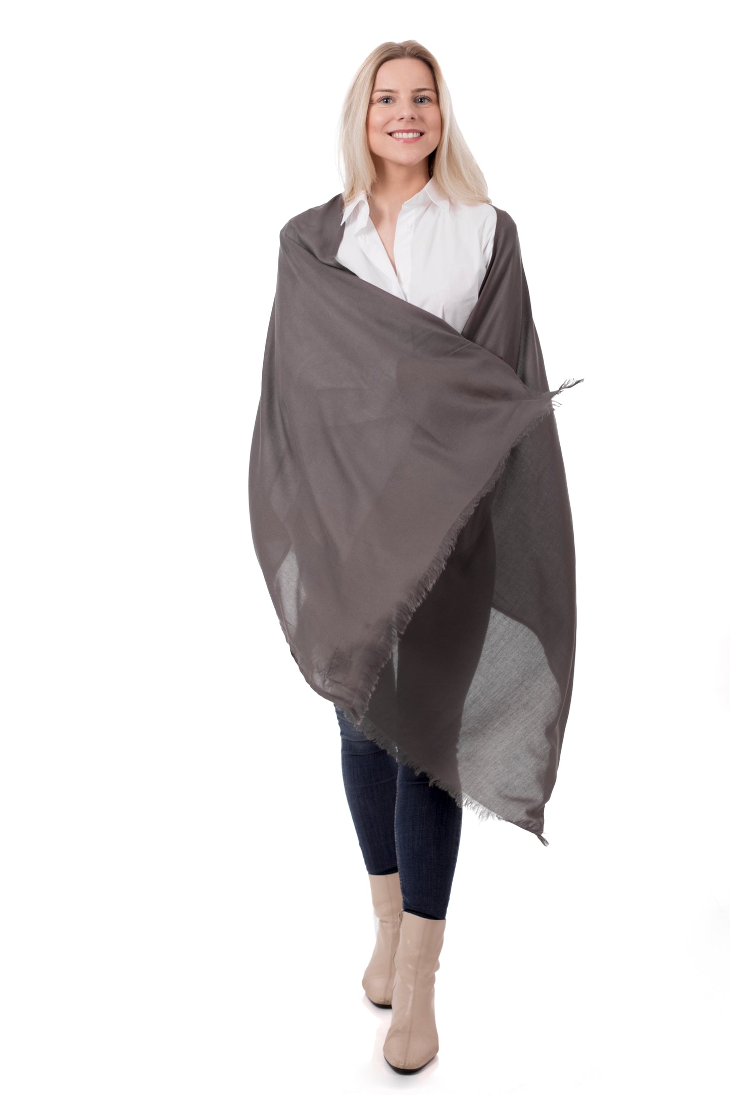 Sjaals Taupe