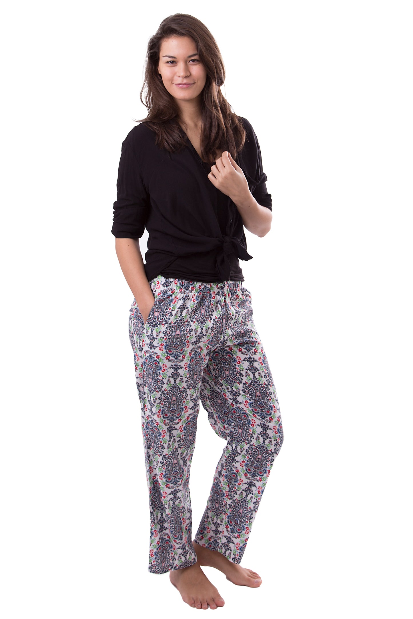 Amantes Dames Yoga Broek - Paisley