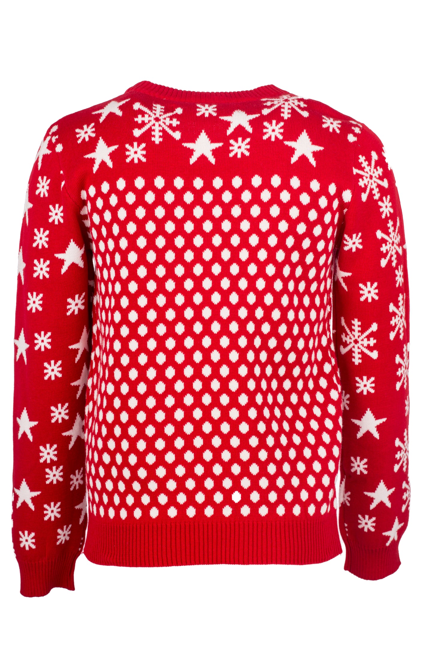 Amantes Foute kersttrui - Rood met sok - Incl. Giftbox