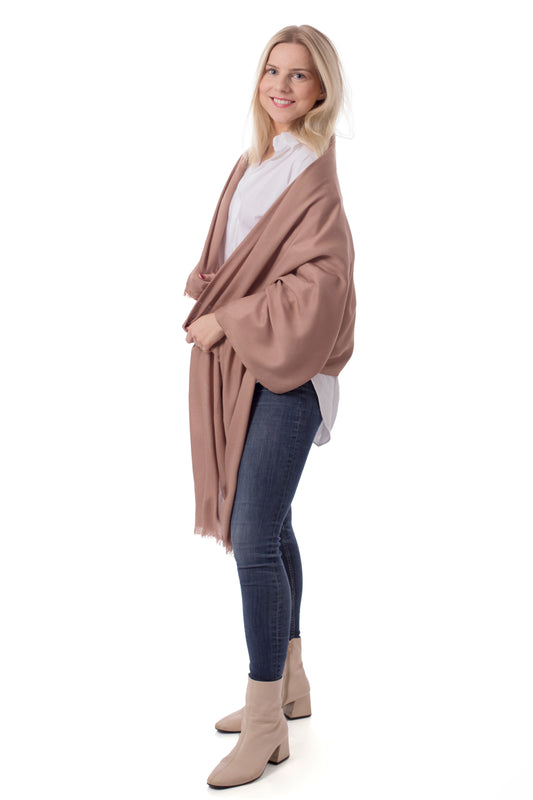 Sjaals Beige