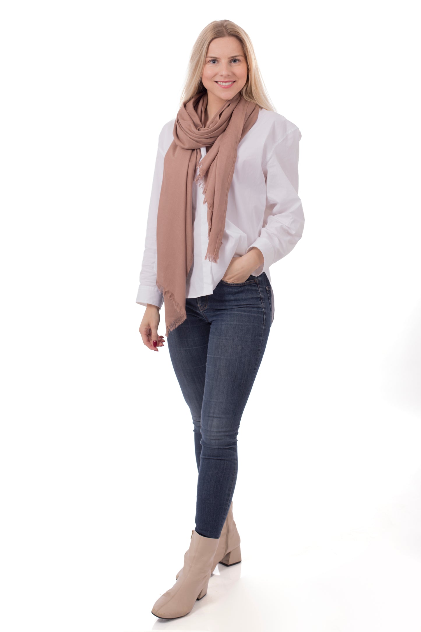Sjaals Beige