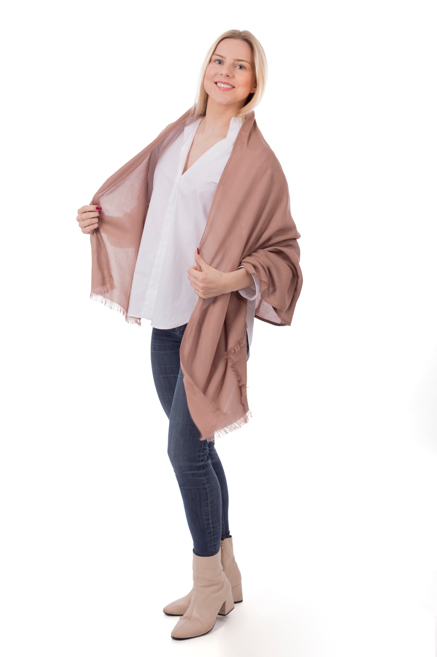 Sjaals Beige