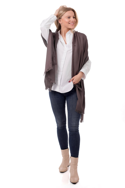 Sjaals Taupe