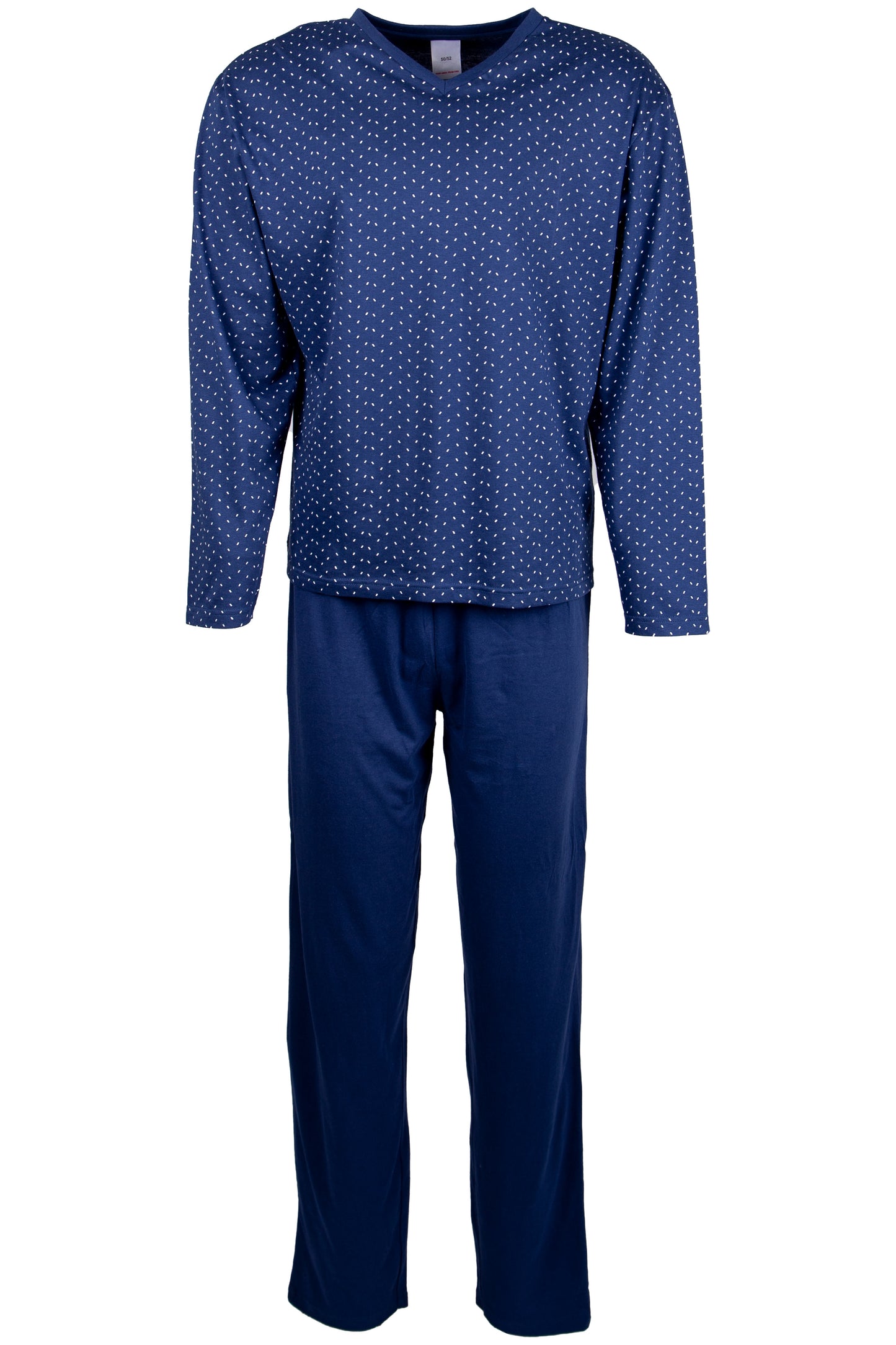 Heren Pyjama Lange Mouw - Royal Blauw