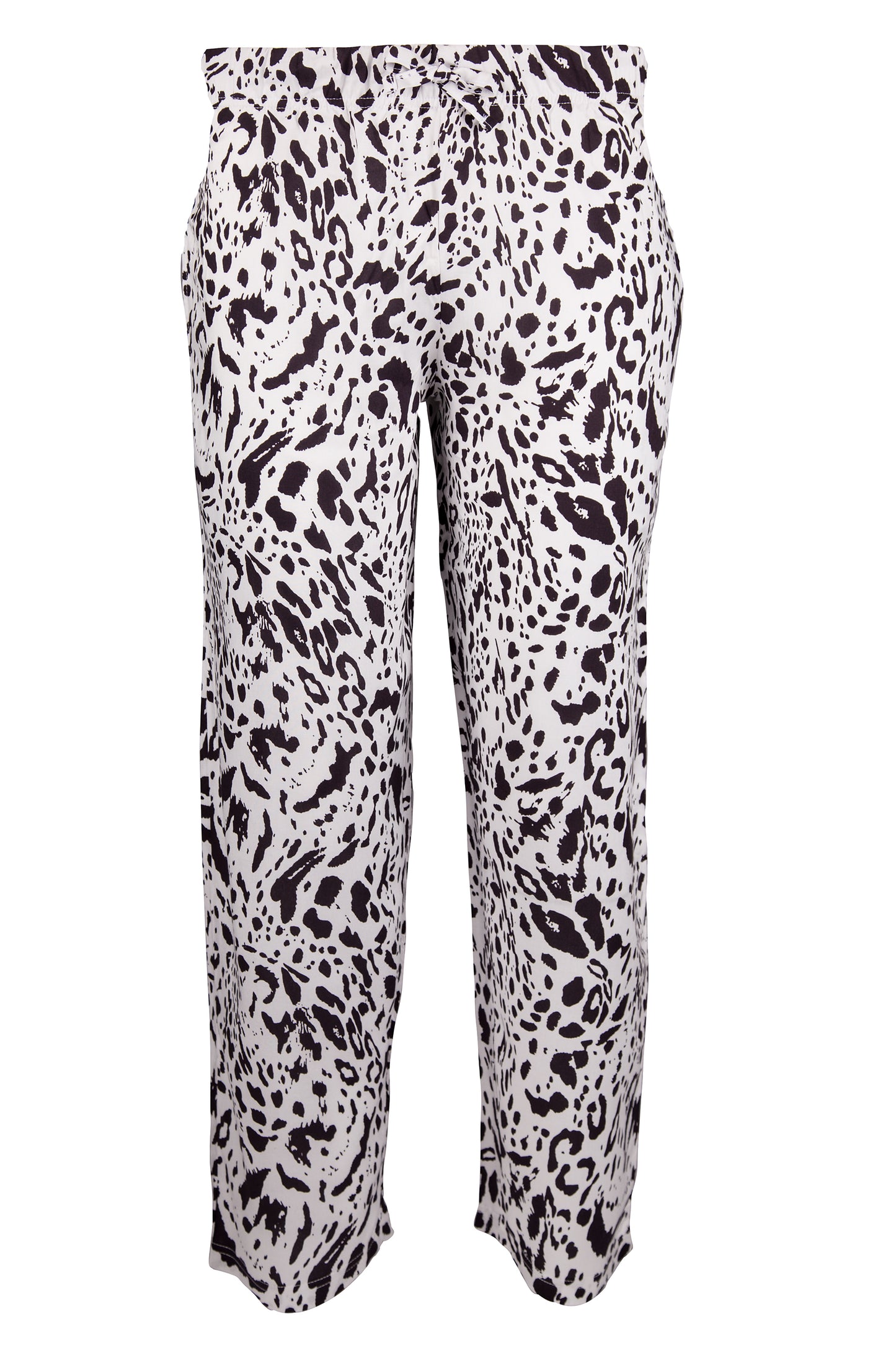Amantes Dames Yoga Broek - Zwart / Wit