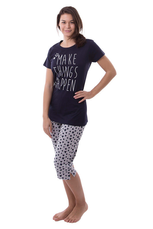 Amantes Dames Pyjama 'Make Things Happen'