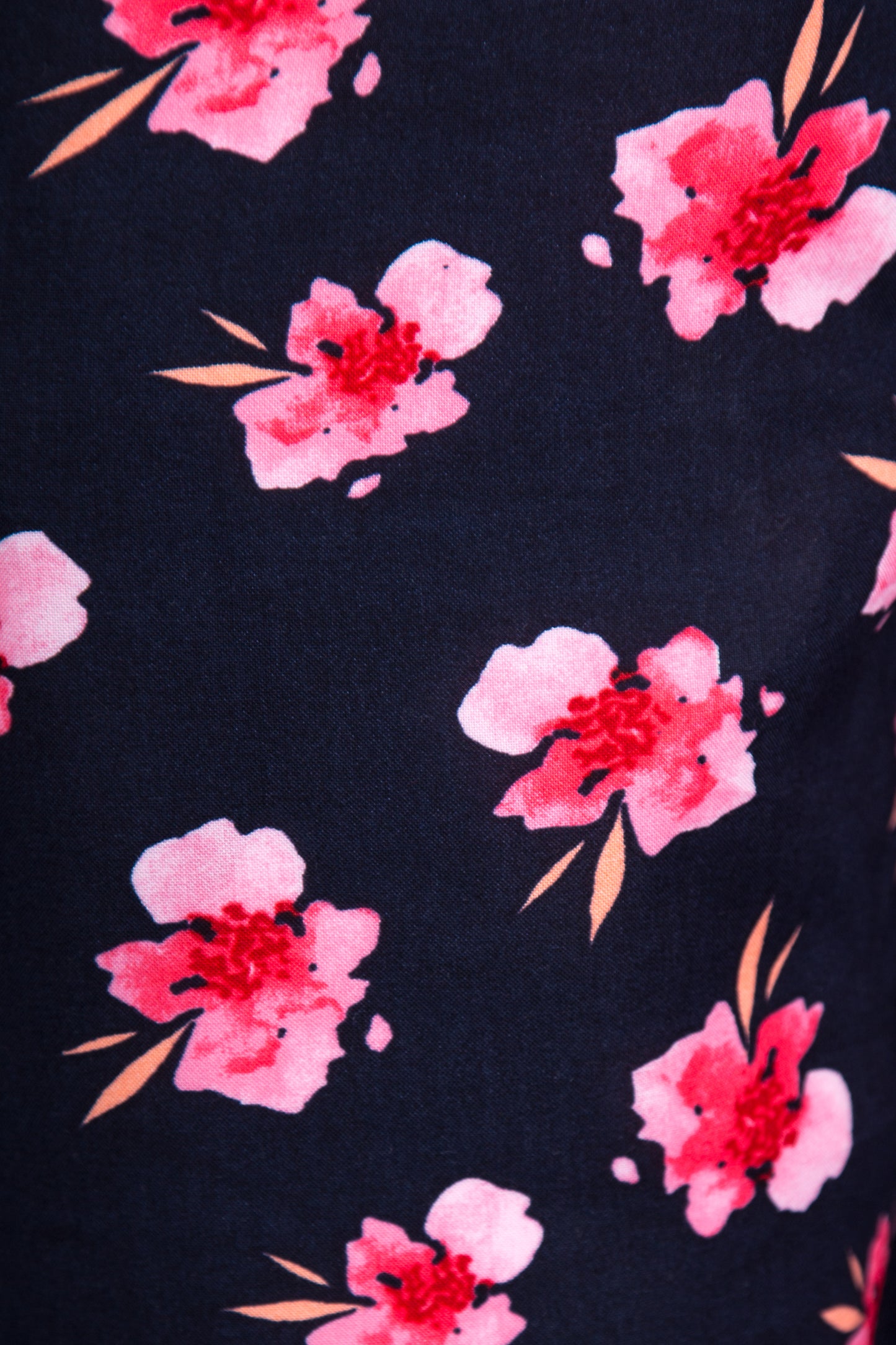 Amantes Dames Yoga Broek - Navy Flower