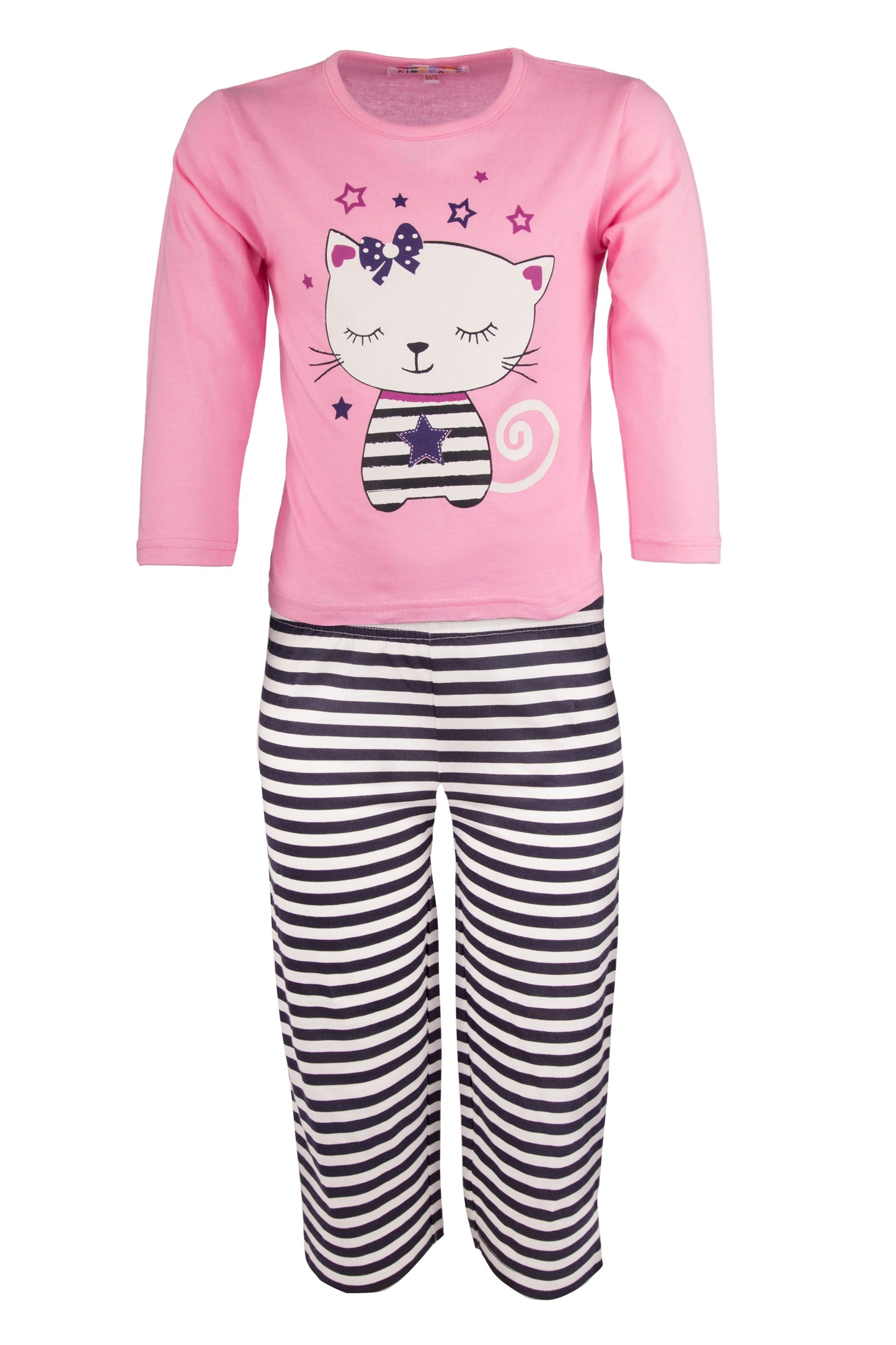 Amantes Pyjama Meisjes Roze 'Kitten'